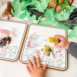 mierEdu - Vandmalebog - Vilde dyr