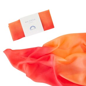 Sarah's Silks - Mini Fire Legesilke - Enchanted Mini Playsilks