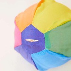 Sarah's Silks - Ballonbold - Rainbow Balloon Ball