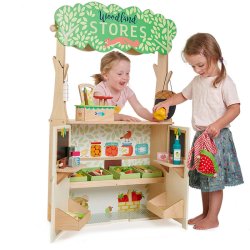 Tender Leaf - dukketeater og kbmandsbod 2-i-1