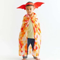 Sarah's Silks - Udkldnings re - Red Dinosaur Ears