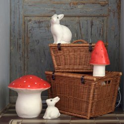 Heico lampe - Lille svamp rd