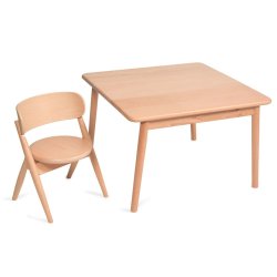 Curve Lab - Kvadratisk brnebord