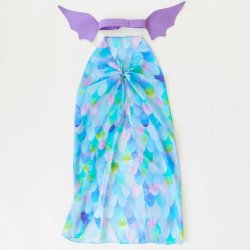 Sarah's Silks - Magiske vsner bl - Blue Dragon Playsilk