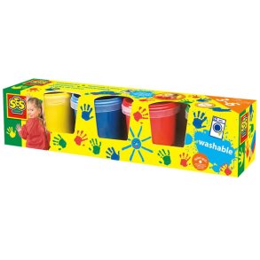 SES Creative - Fingermaling 4 x 145 ml