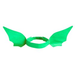 Sarah's Silks - Udkldnings re - Green Dinosaur Ears