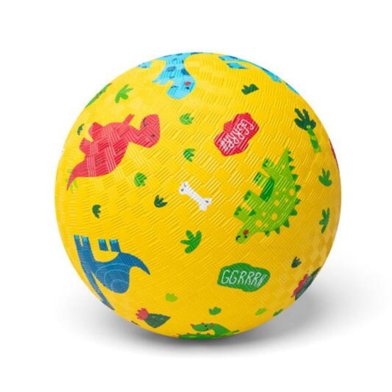 Gummibold med dinosaurer - 18 cm