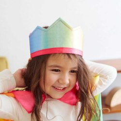 Sarah's Silks - Krone - Rainbow Crown