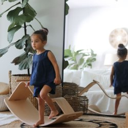 Curve Lab - Gyngehest og balancebrt