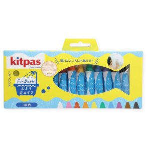 Kitpas badefarver - 10 farver