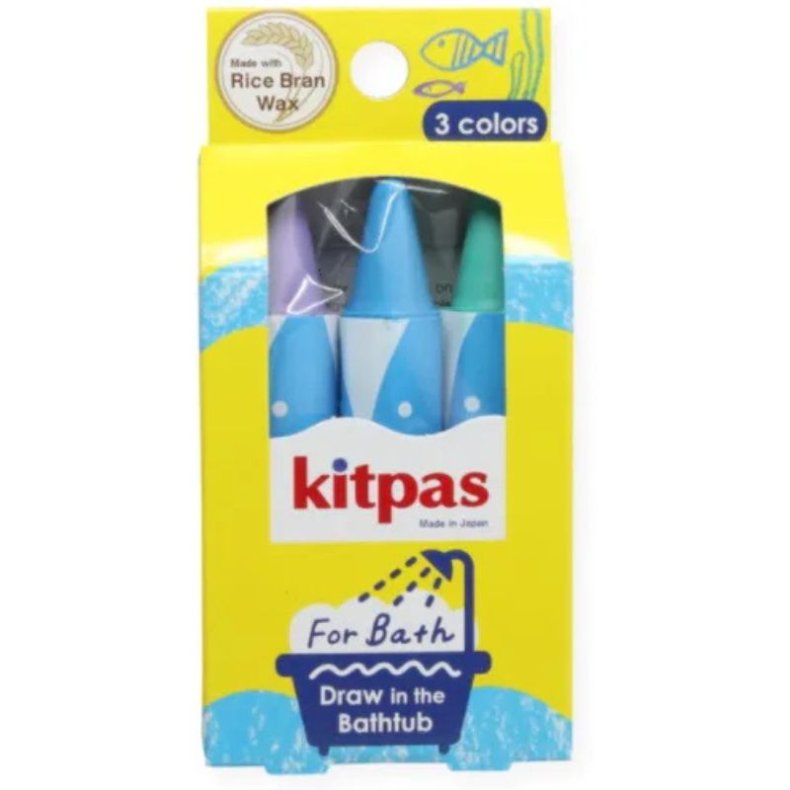 Kitpas badefarver - 3 farver