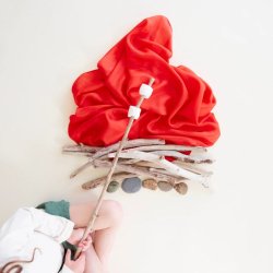 Sarah's Silks legesilke - Rd