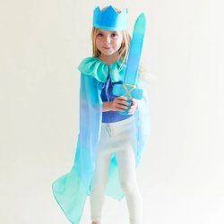 Sarah�s Silks - Kappe i bl� - Sea Cape