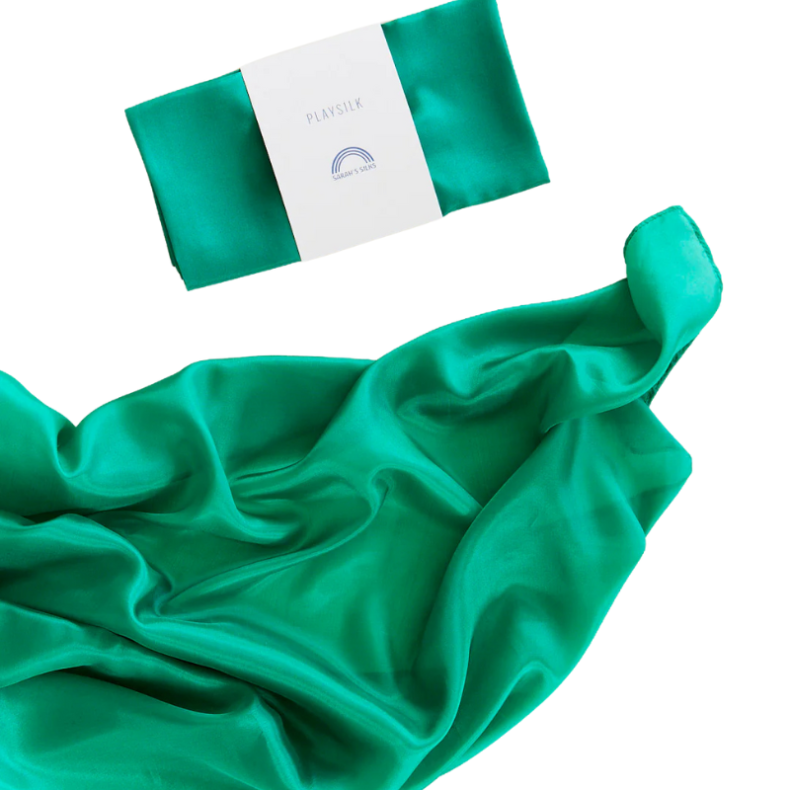 Sarah's Silks legesilke - Grn