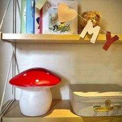 Heico lampe - Mellem svamp i rd