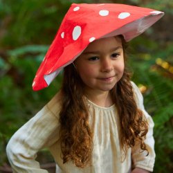 Sarahs Silks - Mushroom Hat