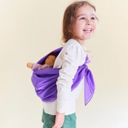 Sarah's Silks legesilke - Lilla