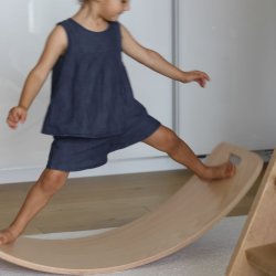 Curve Lab - Balancebrt med lysegr filt