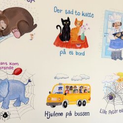 Plakat med brnesange - Hva' skal vi synge?