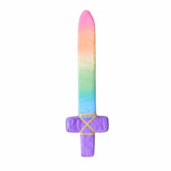Sarah's Silks - Svrd - Rainbow Soft Sword