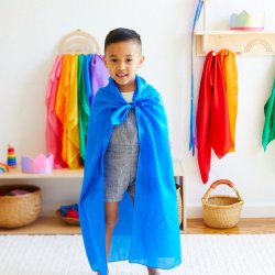 Sarah's Silks legesilke - Bl