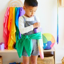 Sarah's Silks - Svrd - Rainbow Soft Sword