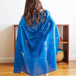 Sarahs Silks - Kappe med stjerner - Star Cape