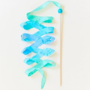 Sarah's Silks - Stor dansevimpel - Sea Streamer