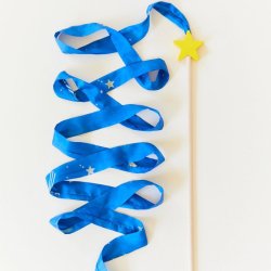 Sarah's Silks - Stor dansevimpel - Star Streamer