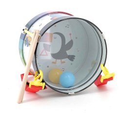 Flot tromme med sde motiver fra Vilac