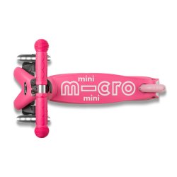 Micro Lbehjul - Mini Deluxe LED - Pink