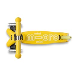 Micro Lbehjul - Mini Deluxe LED - Yellow