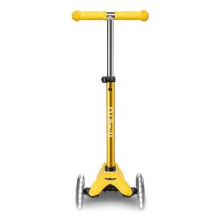 Micro Lbehjul - Mini Deluxe LED - Yellow