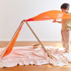 Sarah's Silks - Giant Fire Legesilke